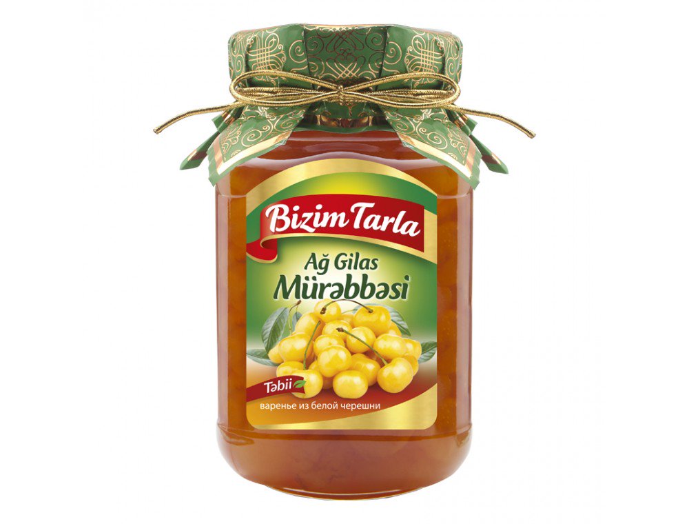 Варенье из белой черешни ( Bizim tarla)