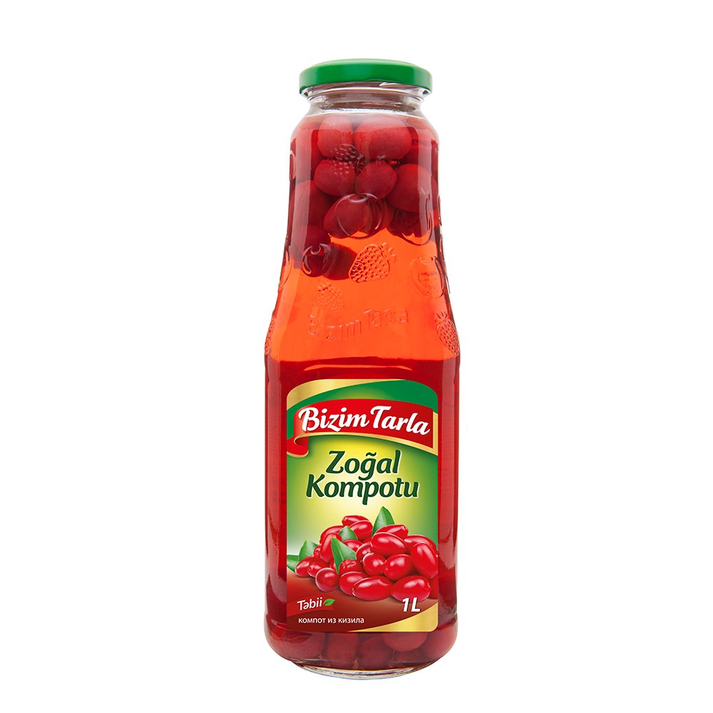Кизиловый компот Bizim tarla