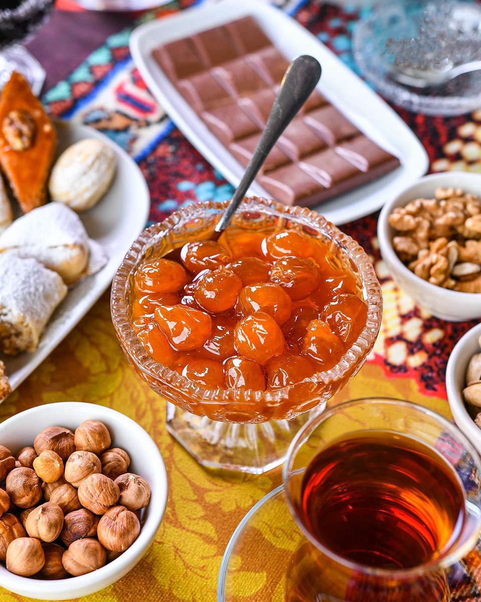 Варенье из белой черешни к чаю